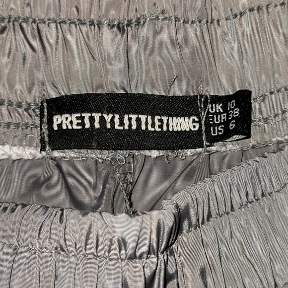 Shape Grey Side Stripe Shell Joggers - Picture 6 of 7